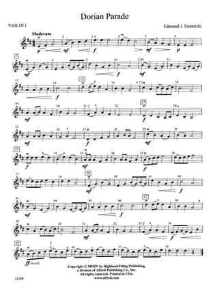 Dorian Parade: 1st Violin