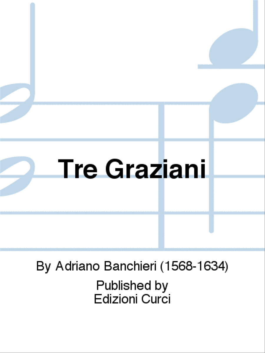 Tre Graziani Choir scores gallery preview page 1