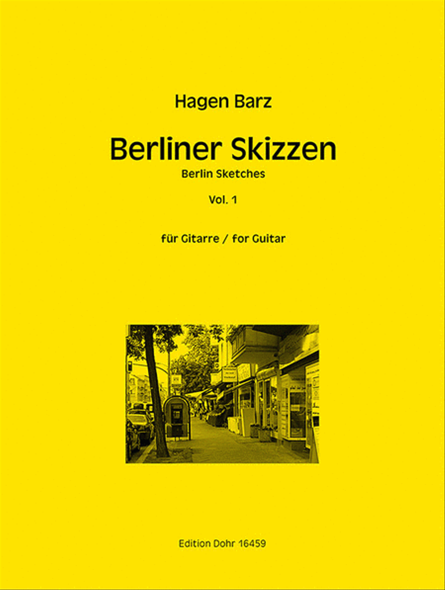 Berliner Skizzen I für Gitarre
