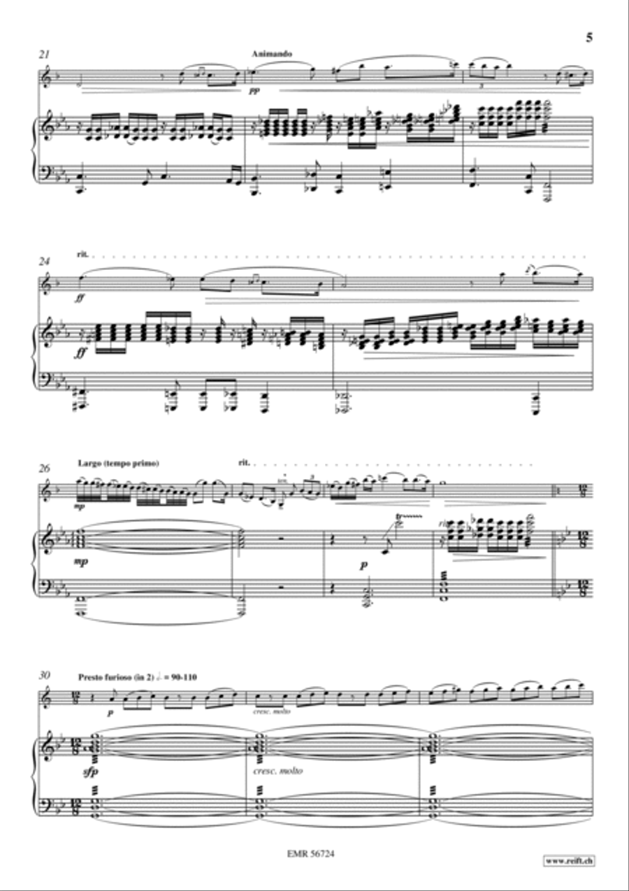Eastern Dances Cornet scores gallery preview page 7