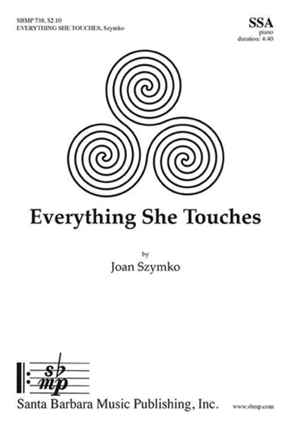 Everything She Touches - SSA Octavo image number null