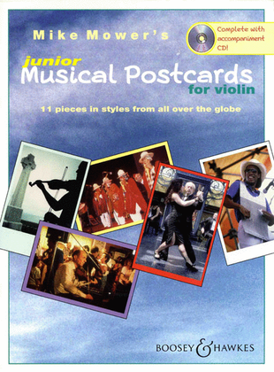 Book cover for Junior Musical Postcards