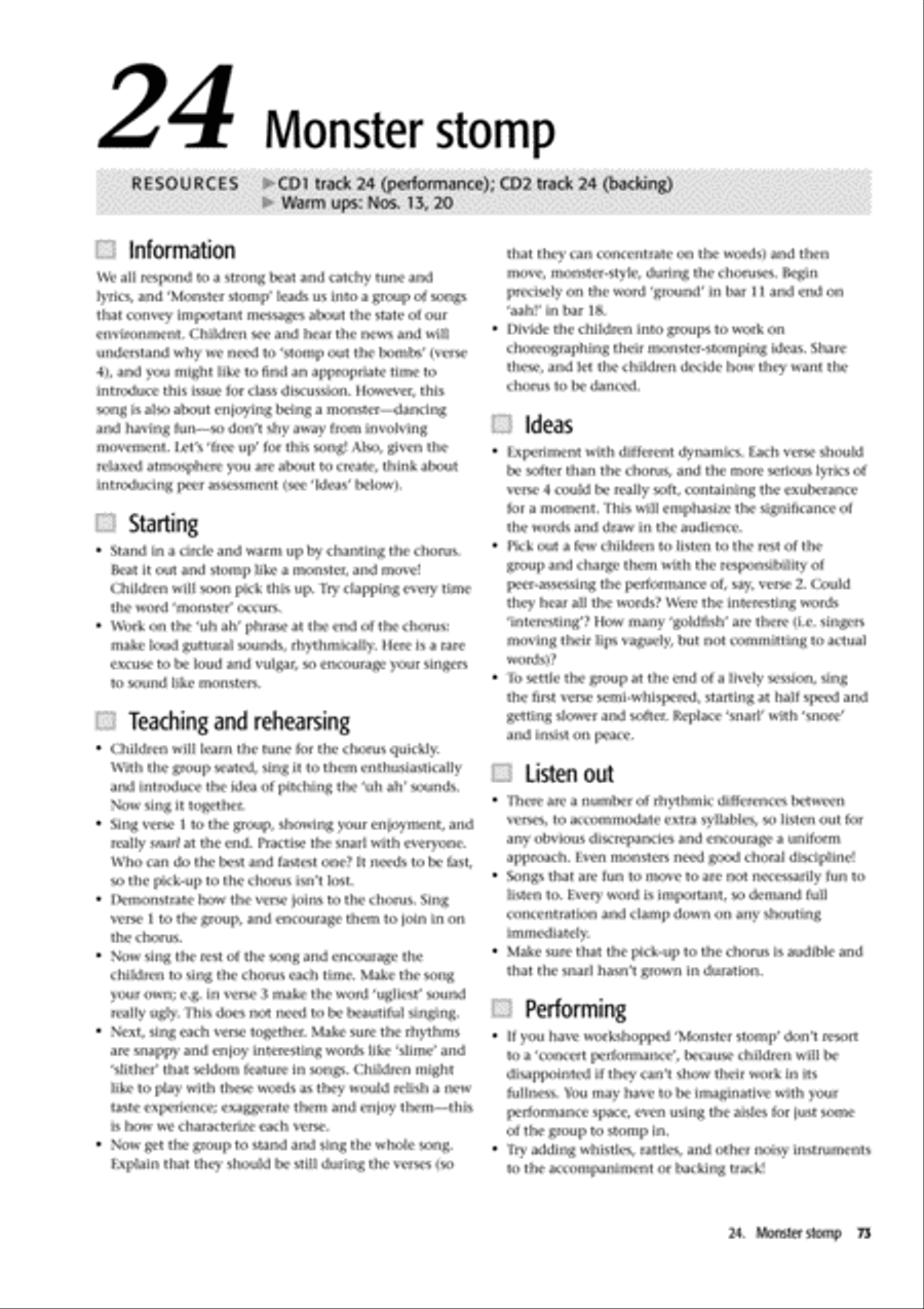 Junior Voiceworks 2 Unison Choir scores gallery preview page 25