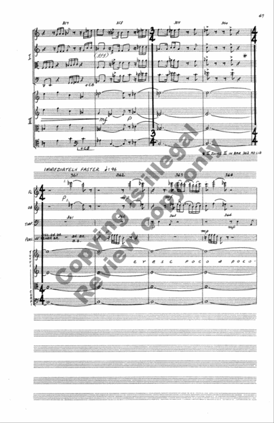 Concerto for Orchestra Full Orchestra scores gallery preview page 125
