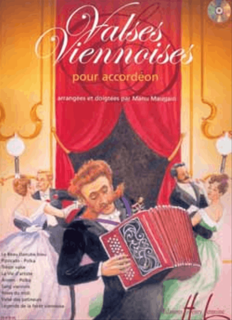 Valses Viennoises Accordion scores gallery preview page 1