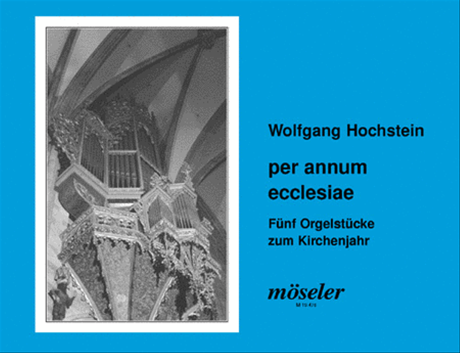 Per annum ecclesiae Organ scores gallery preview page 1