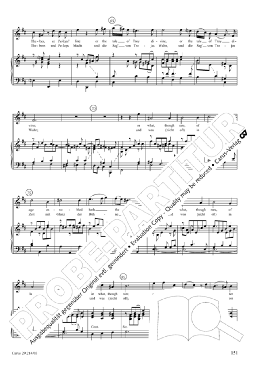L'Allegro, il Pensieroso ed il Moderato TB scores gallery preview page 152