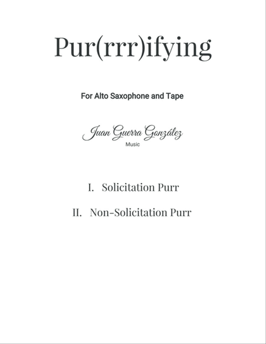 Pur(rrr)ifying Alto Saxophone scores gallery preview page 2