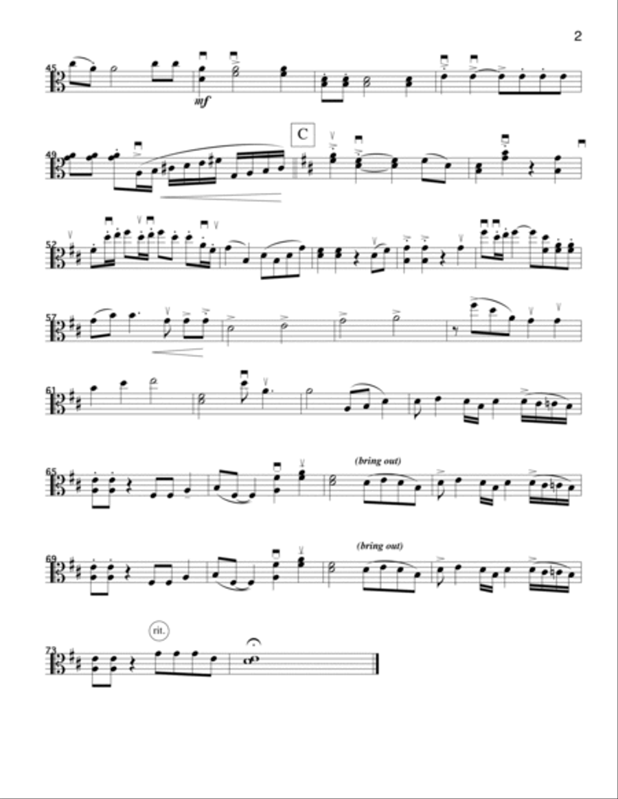 My Girl My Girl String Quartet scores gallery preview page 6