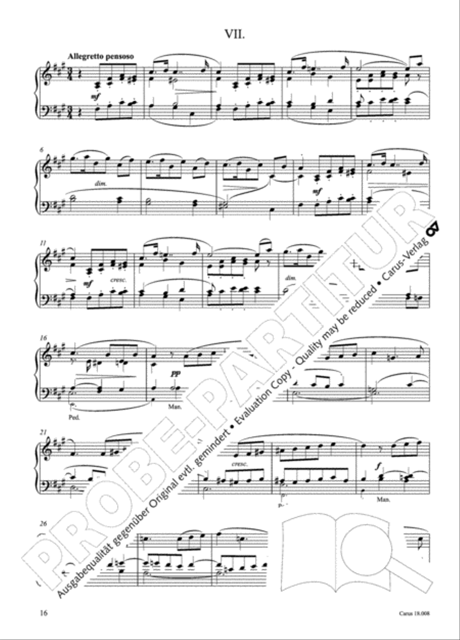 Vesper Voluntaries Organ scores gallery preview page 17
