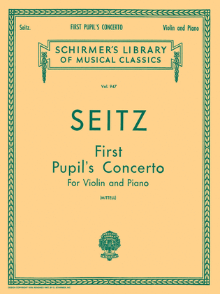 Book cover for Pupil's Concerto No. 1 in D