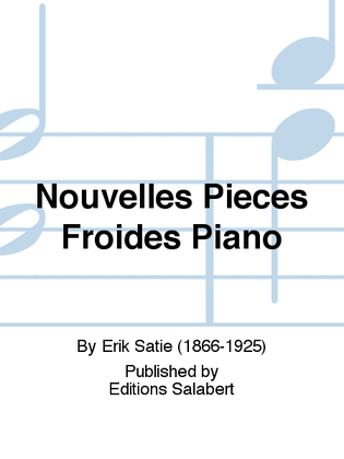 Book cover for Nouvelles Pieces Froides Piano