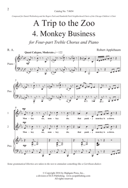 A Trip to the Zoo: 4. Monkey Business (Downloadable)