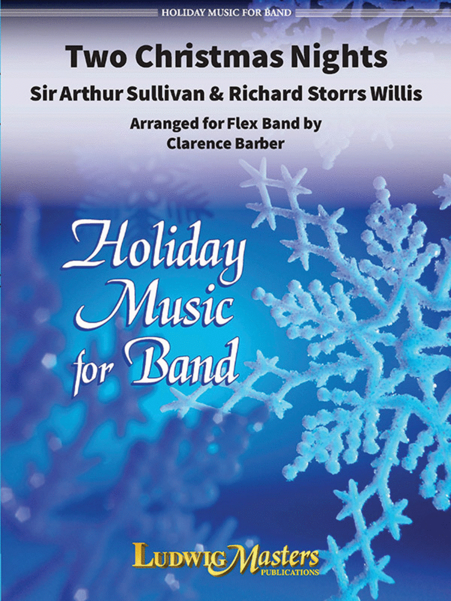 Two Christmas Nights Concert Band scores gallery preview page 1
