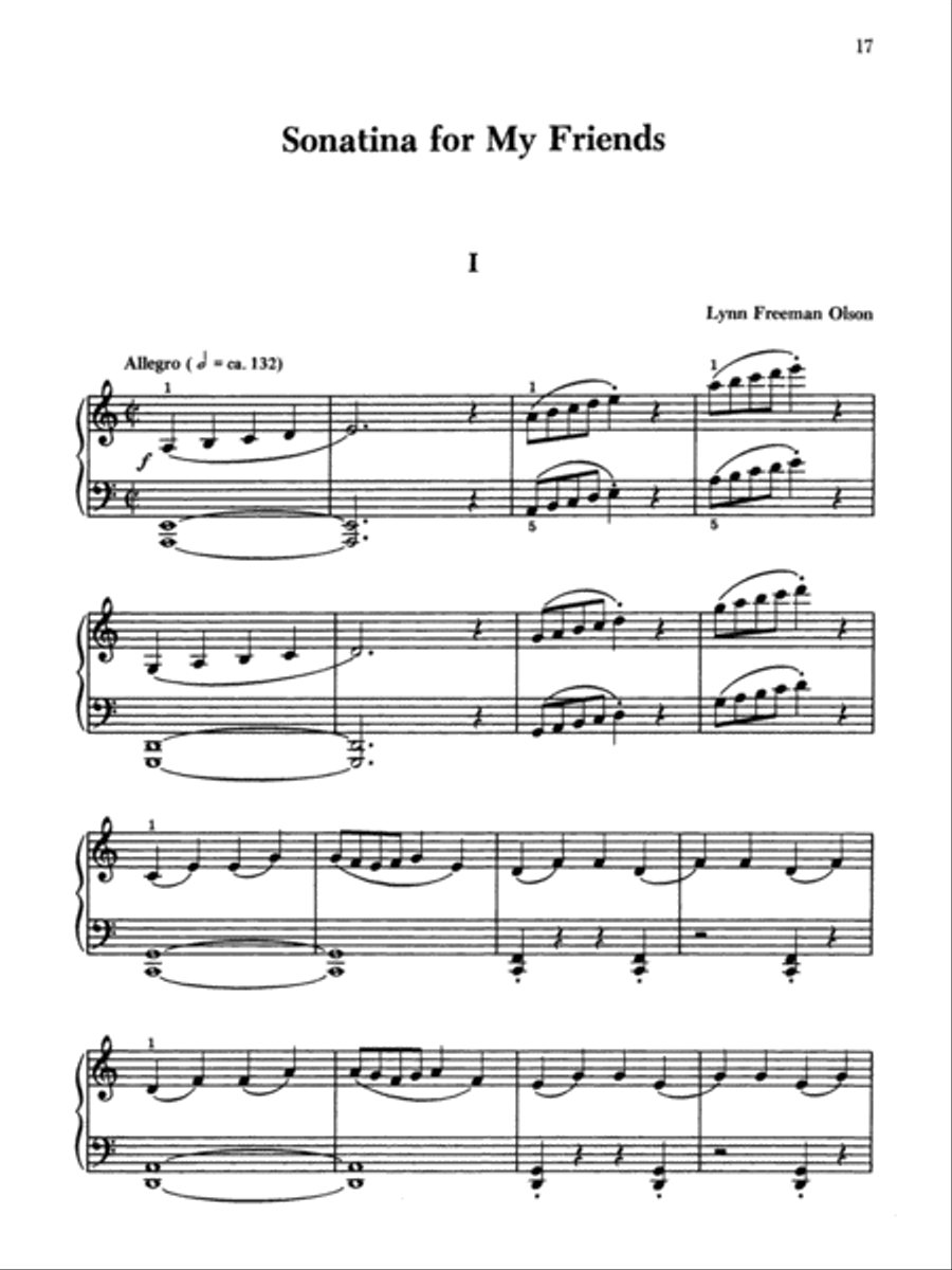 Four Sonatinas in Varying Styles Piano Solo scores gallery preview page 7