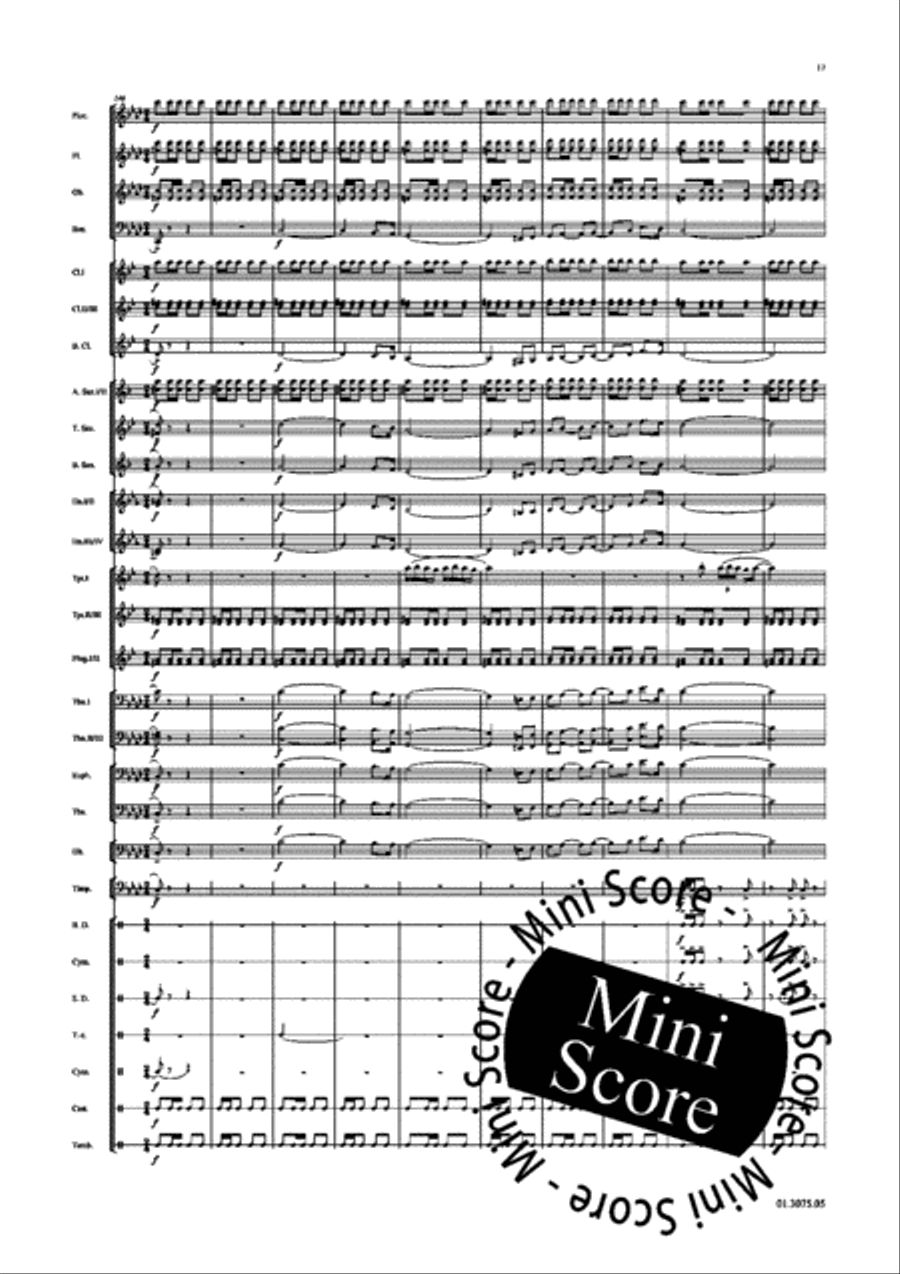 Hispanico Hispanico Concert Band scores gallery preview page 21