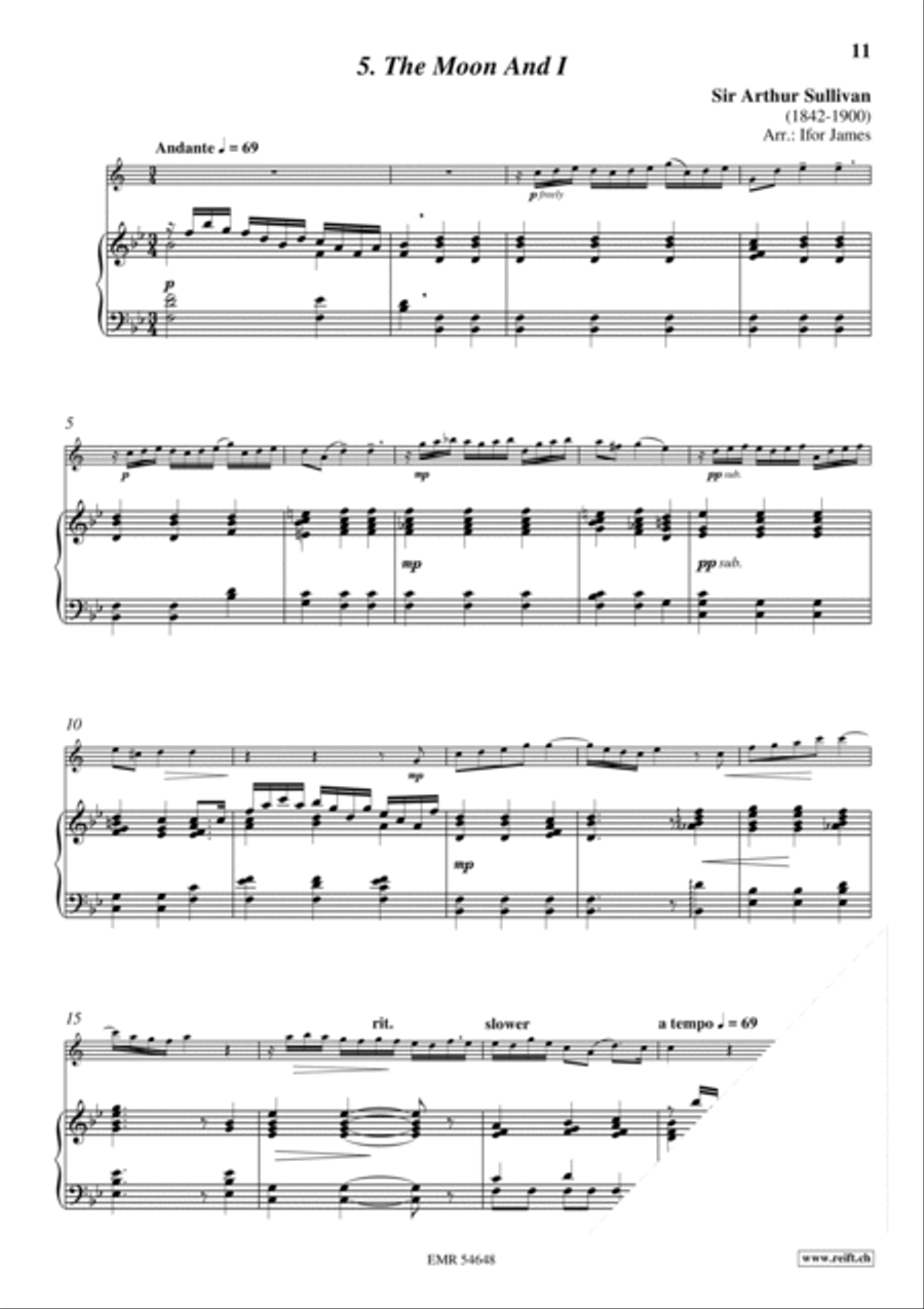 7 Pieces Clarinet Solo scores gallery preview page 8