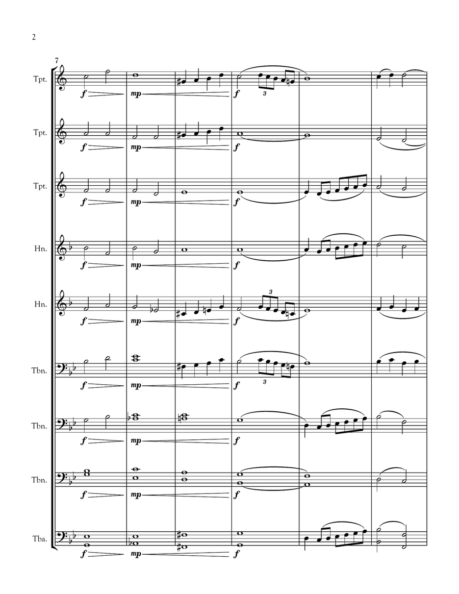 Nightfall Nightfall Chamber Music scores gallery preview page 2