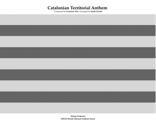 Catalonian Territorial Anthem for String Orchestra (MFAO World National Anthem Serties)