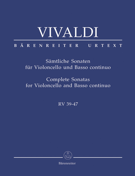 Complete Sonatas for Violoncello and Basso continuo