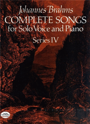 Book cover for Brahms Complete Songs Vol 4