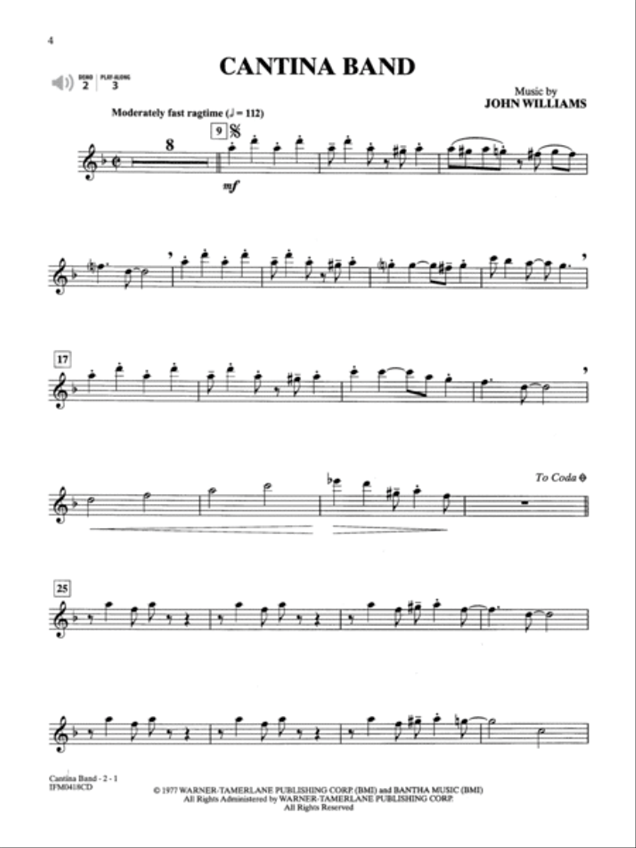 The Very Best of John Williams - Flute (Book/CD) Flute Solo scores gallery preview page 3