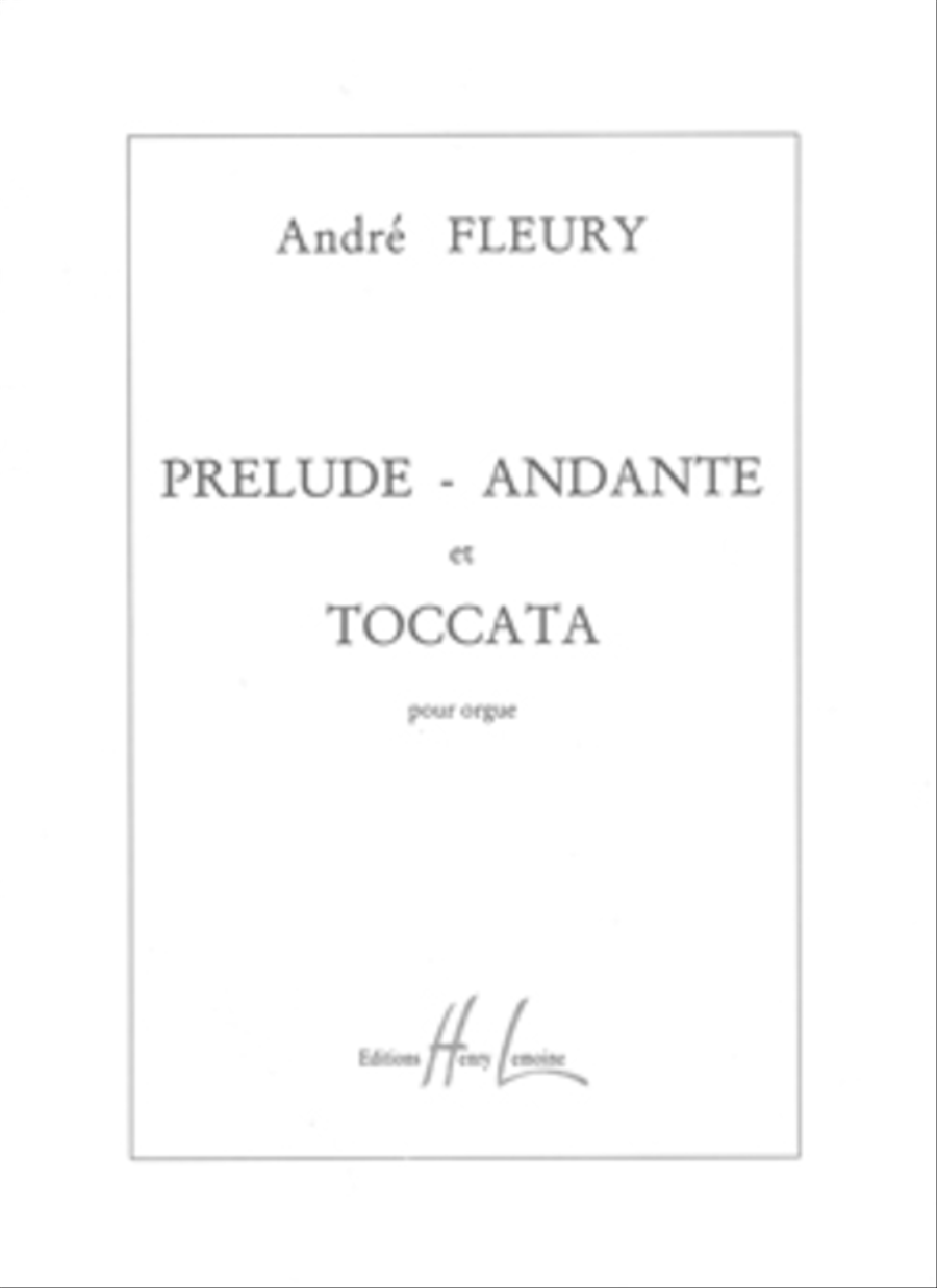 Prelude, Andante and Toccata