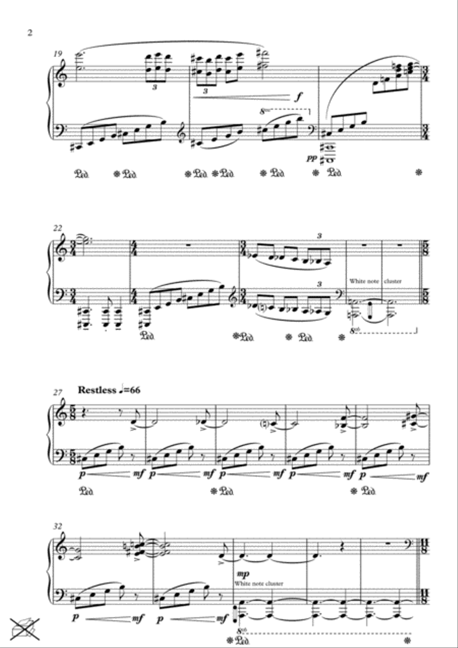 The Wheel Turns Piano Solo scores gallery preview page 2