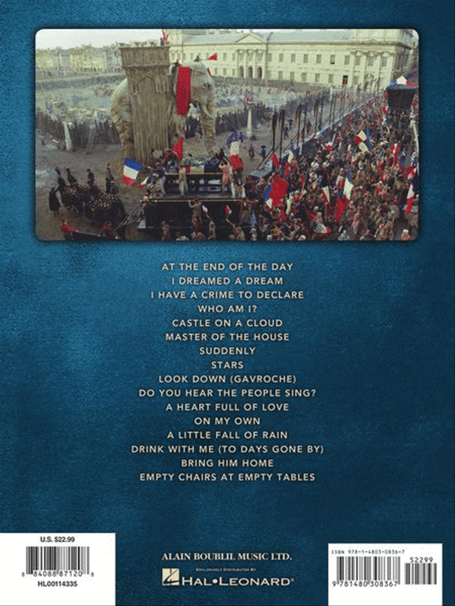 Les Misérables Piano, Vocal scores gallery preview page 9