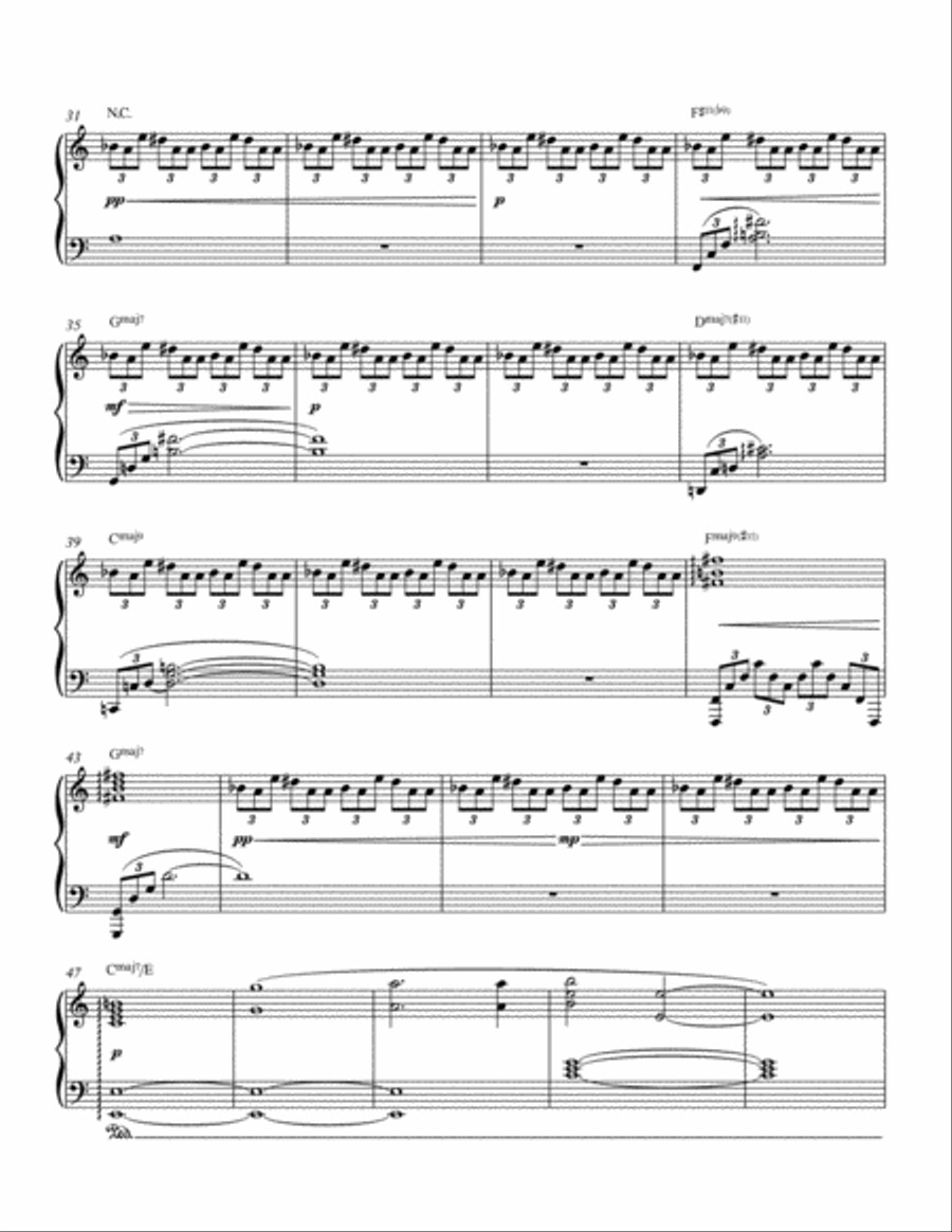 A Different Story (Moss Piano Selections) Piano Solo scores gallery preview page 5