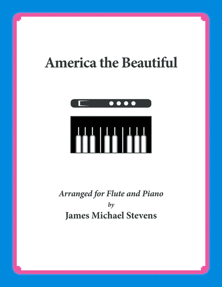 America the Beautiful - Flute and Piano image number null