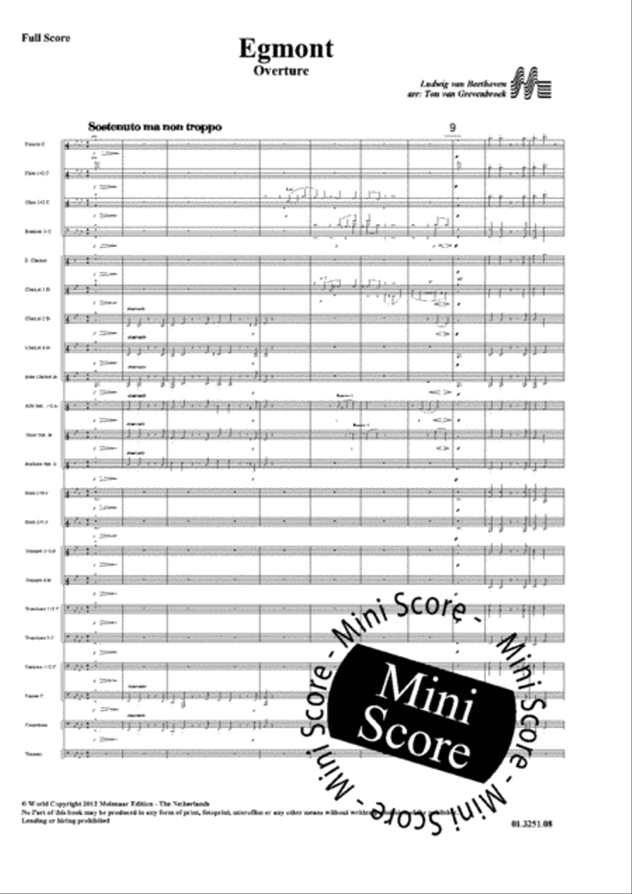 Egmont Concert Band scores gallery preview page 5