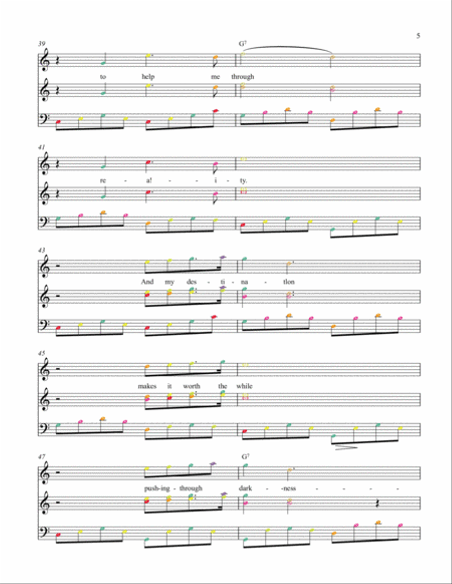 I Have A Dream Voice scores gallery preview page 6