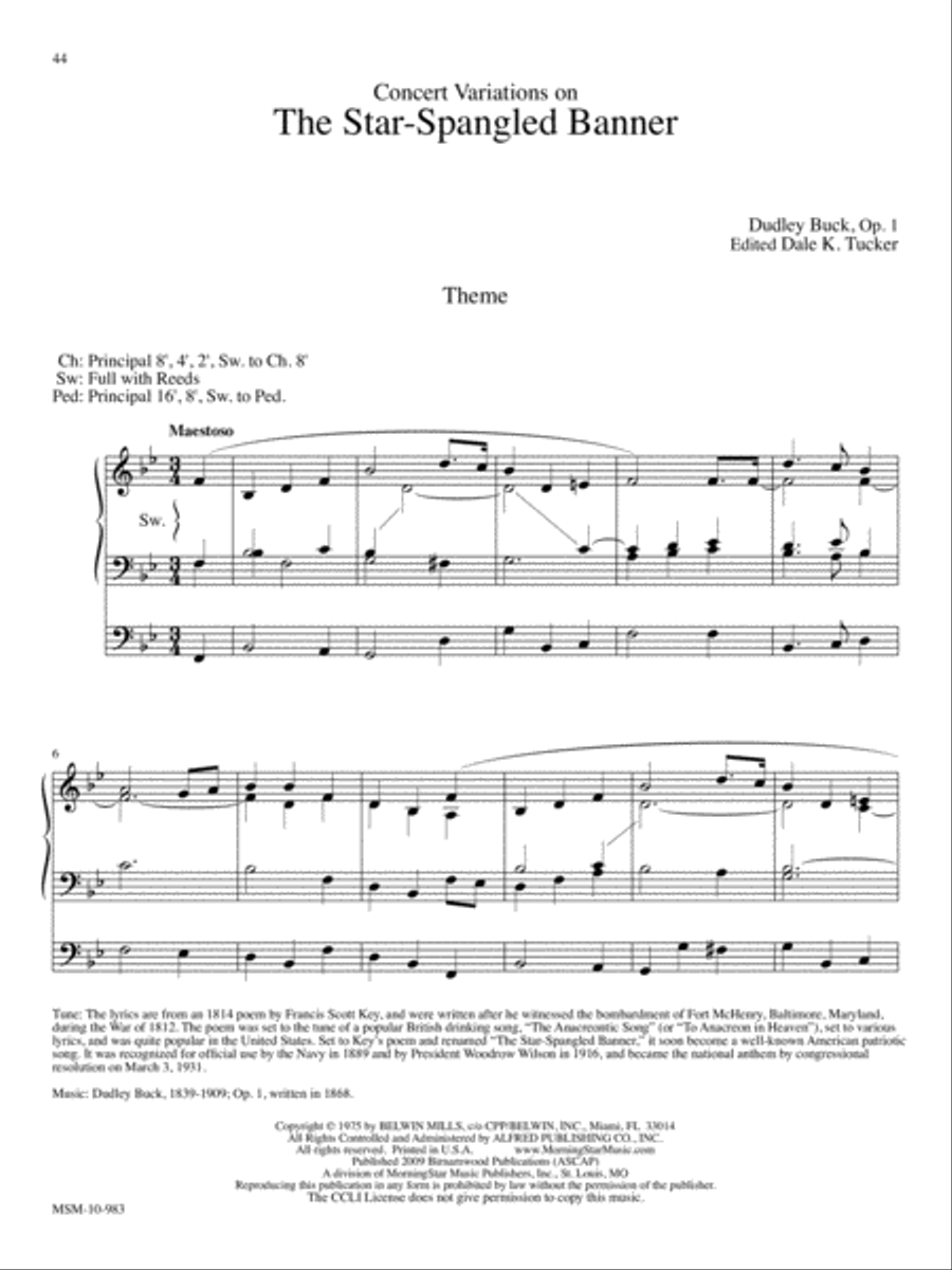 America the Beautiful Five Patriotic Pieces for Organ Organ Solo scores gallery preview page 19