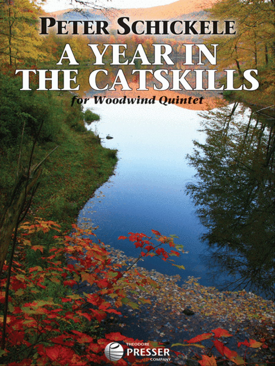 A Year In The Catskills Woodwind Quintet scores gallery preview page 1