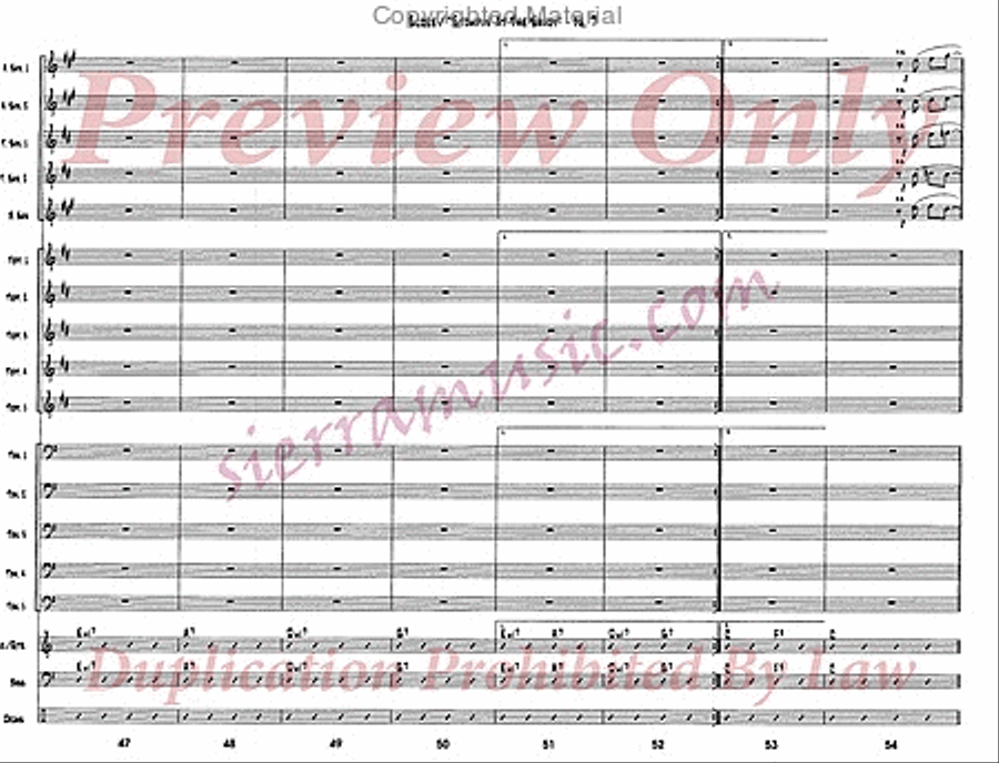 Stompin' At The Savoy Stompin' At The Savoy Jazz Ensemble scores gallery preview page 8