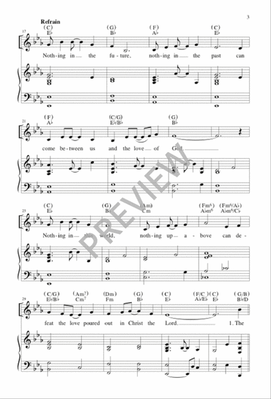 The Love of Christ the Lord 4-Part scores gallery preview page 2