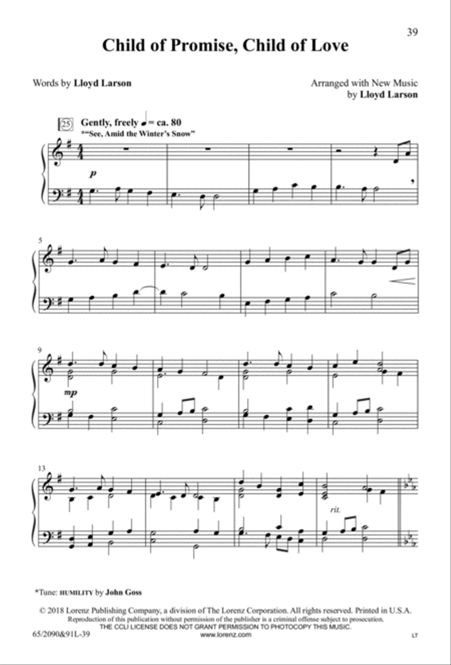 The Glory of Christmas - SATB with Performance CD 4-Part scores gallery preview page 20