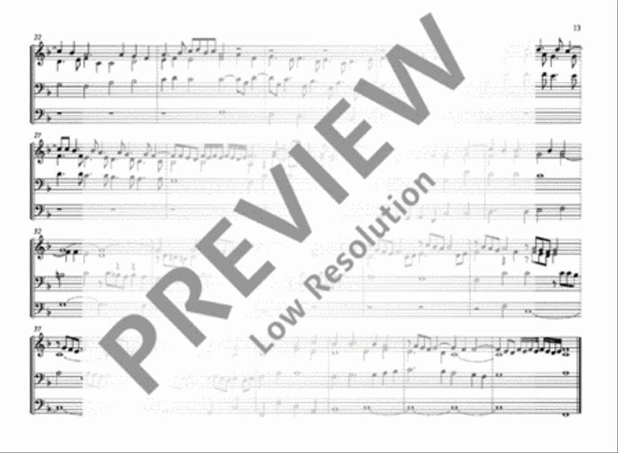 20 Free Organ Works of the North German School Organ scores gallery preview page 14