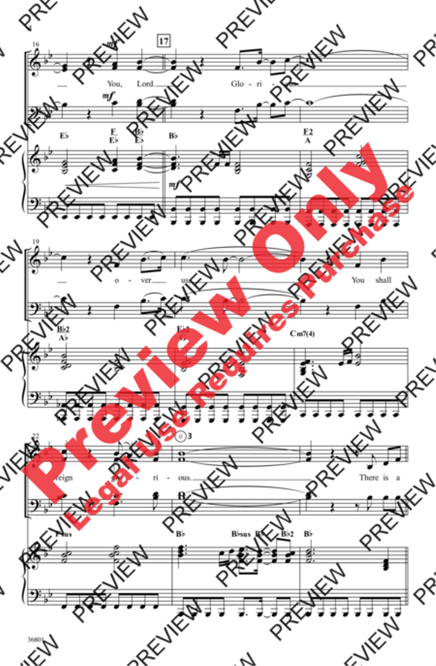Glorious 4-Part scores gallery preview page 5