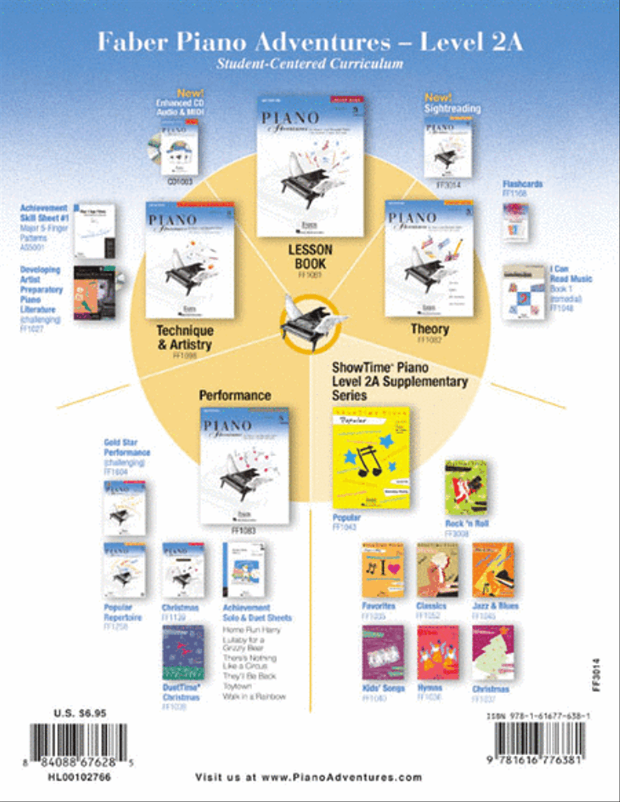Level 2A – Sightreading Book Piano Method scores gallery preview page 8