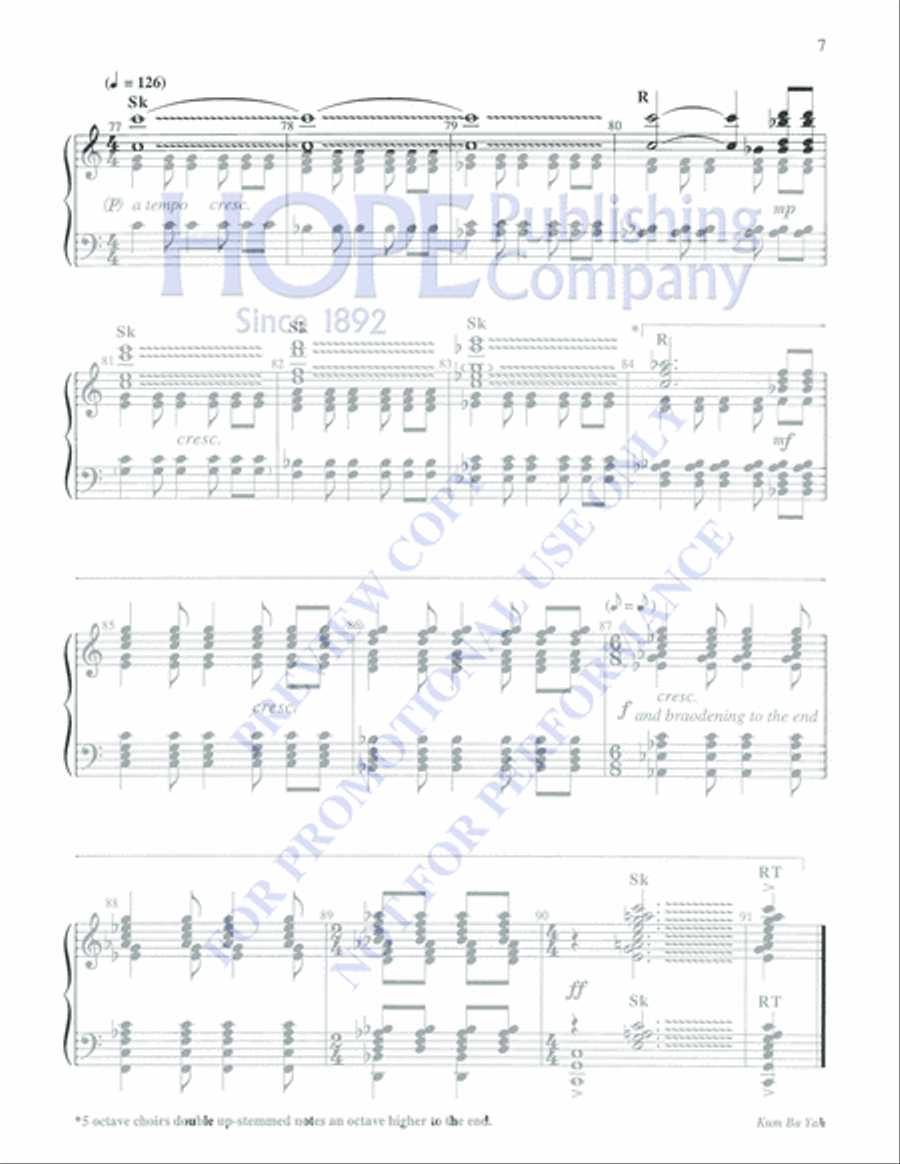 Kum Ba Yah 5-Octaves scores gallery preview page 7