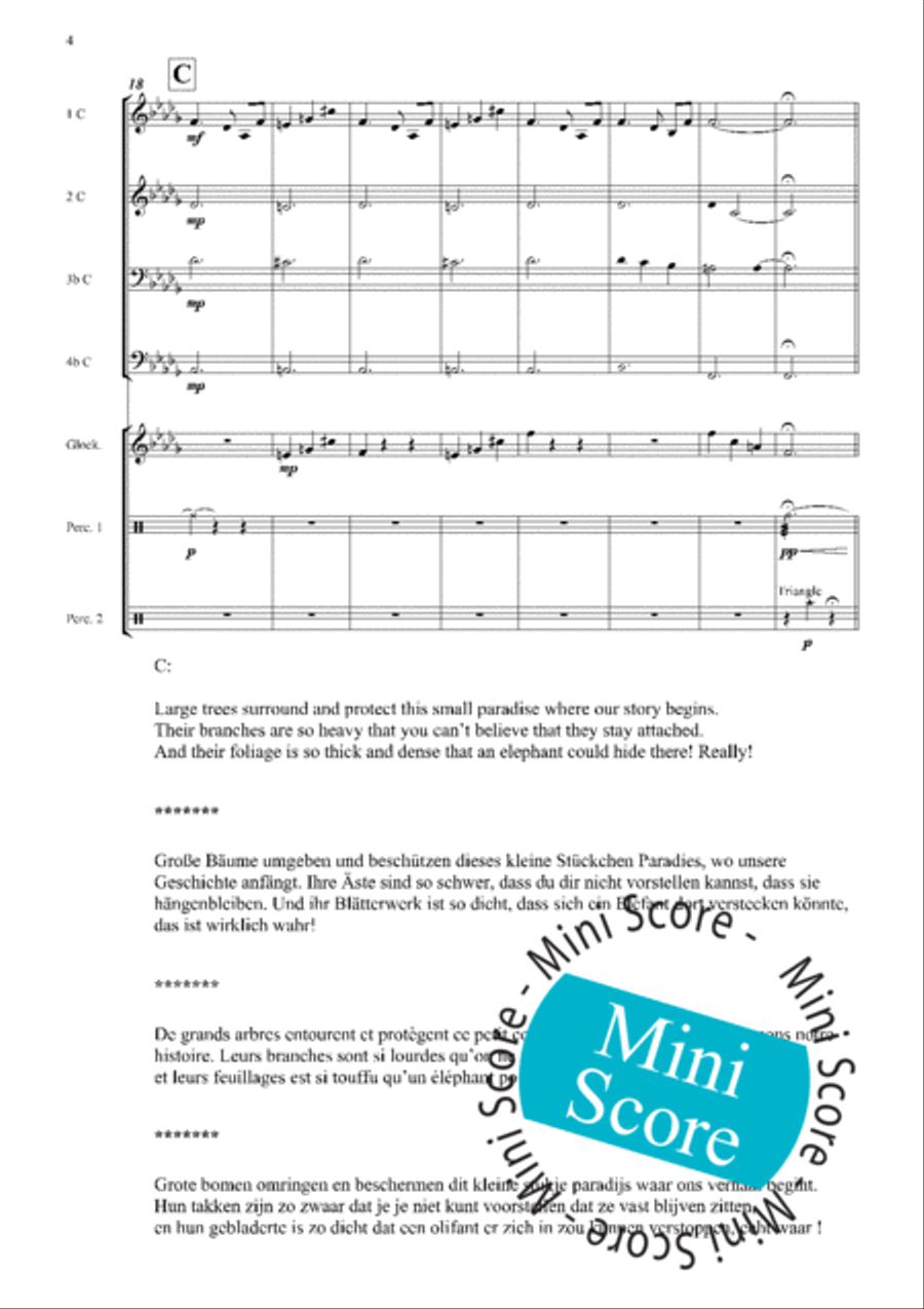 Syrielle Fanfare Band scores gallery preview page 10