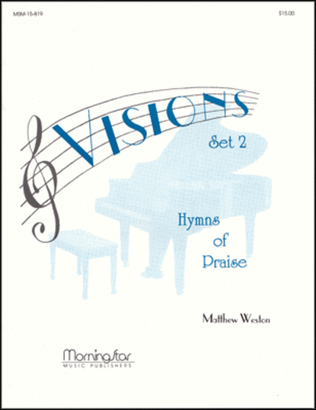 Book cover for Visions - Hymns of Praise, Set 2