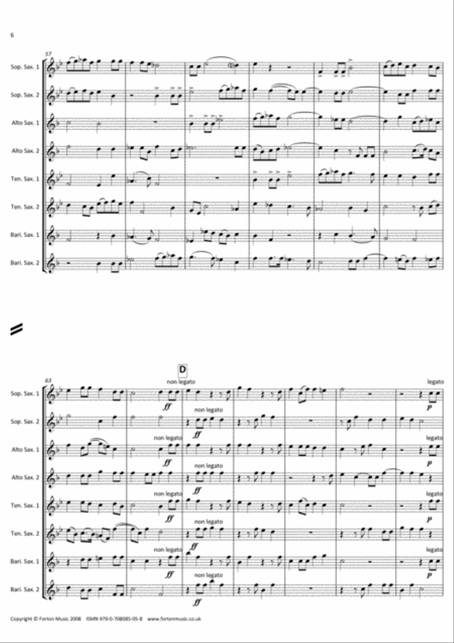 O Clap Your Hands Chamber Music scores gallery preview page 6