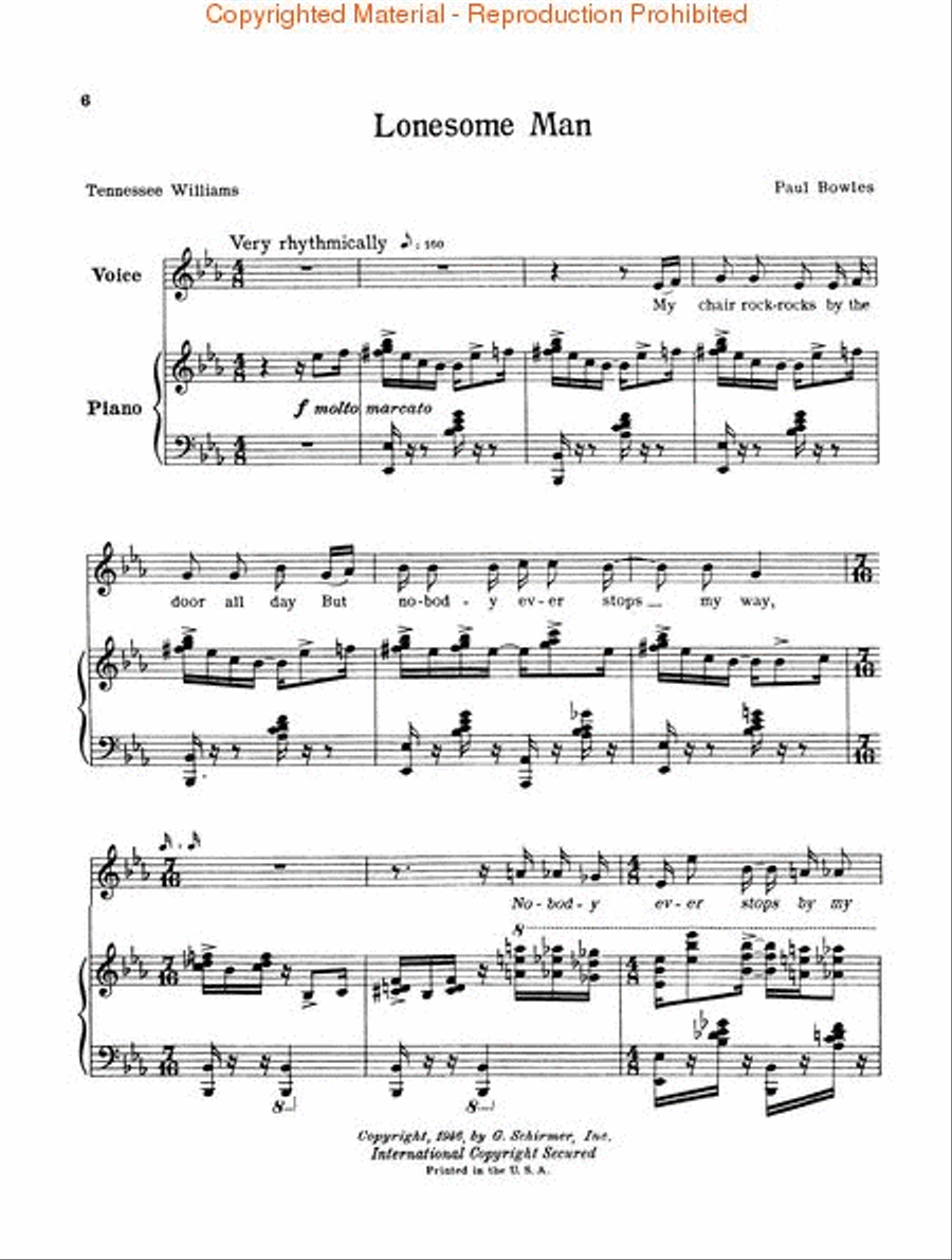Blue Mountain Ballads Voice scores gallery preview page 3