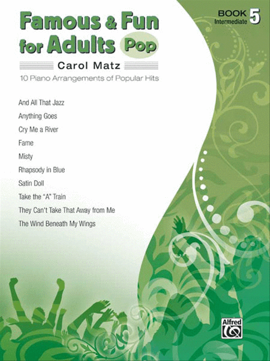 Famous & Fun for Adults -- Pop, Book 5 Piano Method scores gallery preview page 1