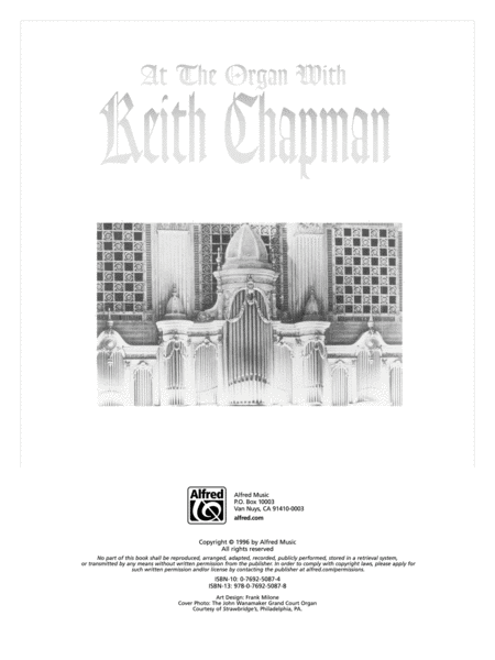 At the Organ with Keith Chapman