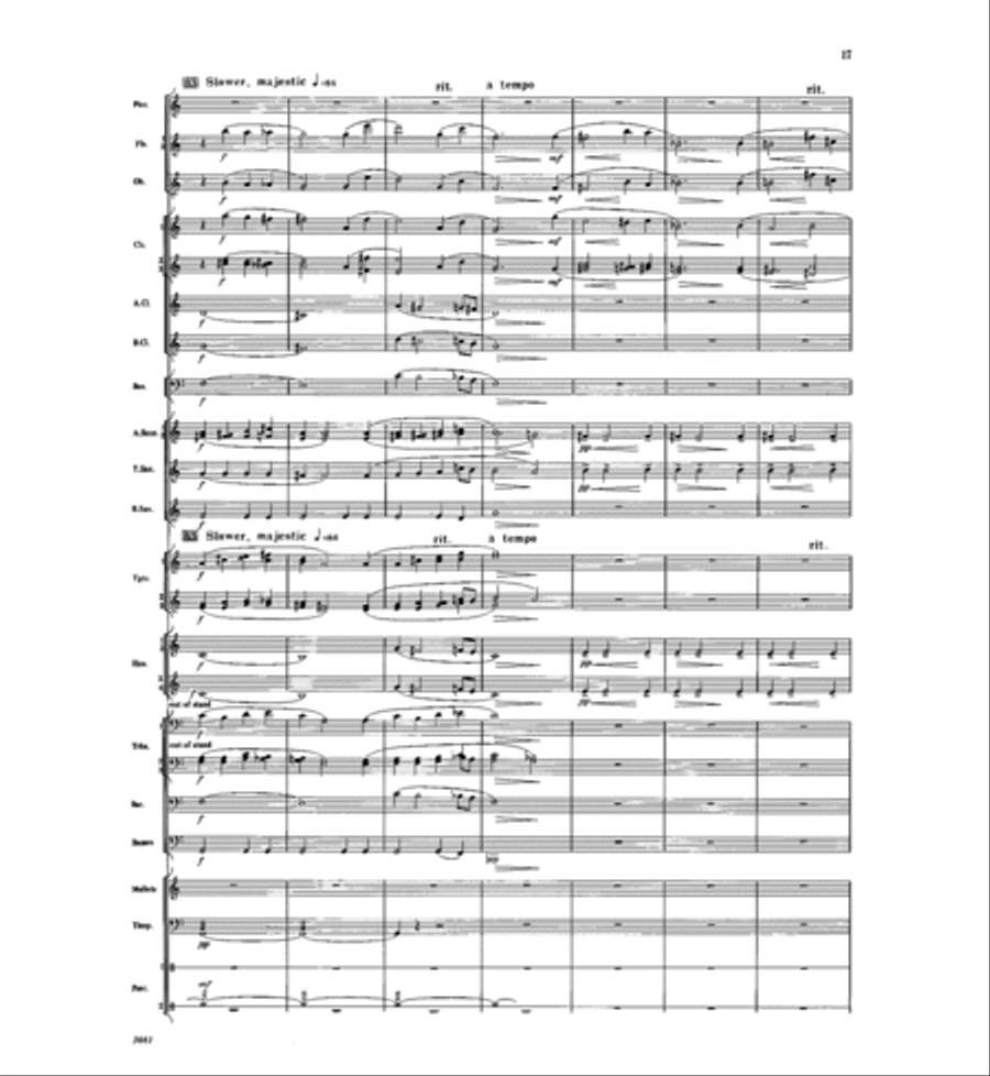 Overture A La Russe Concert Band scores gallery preview page 16