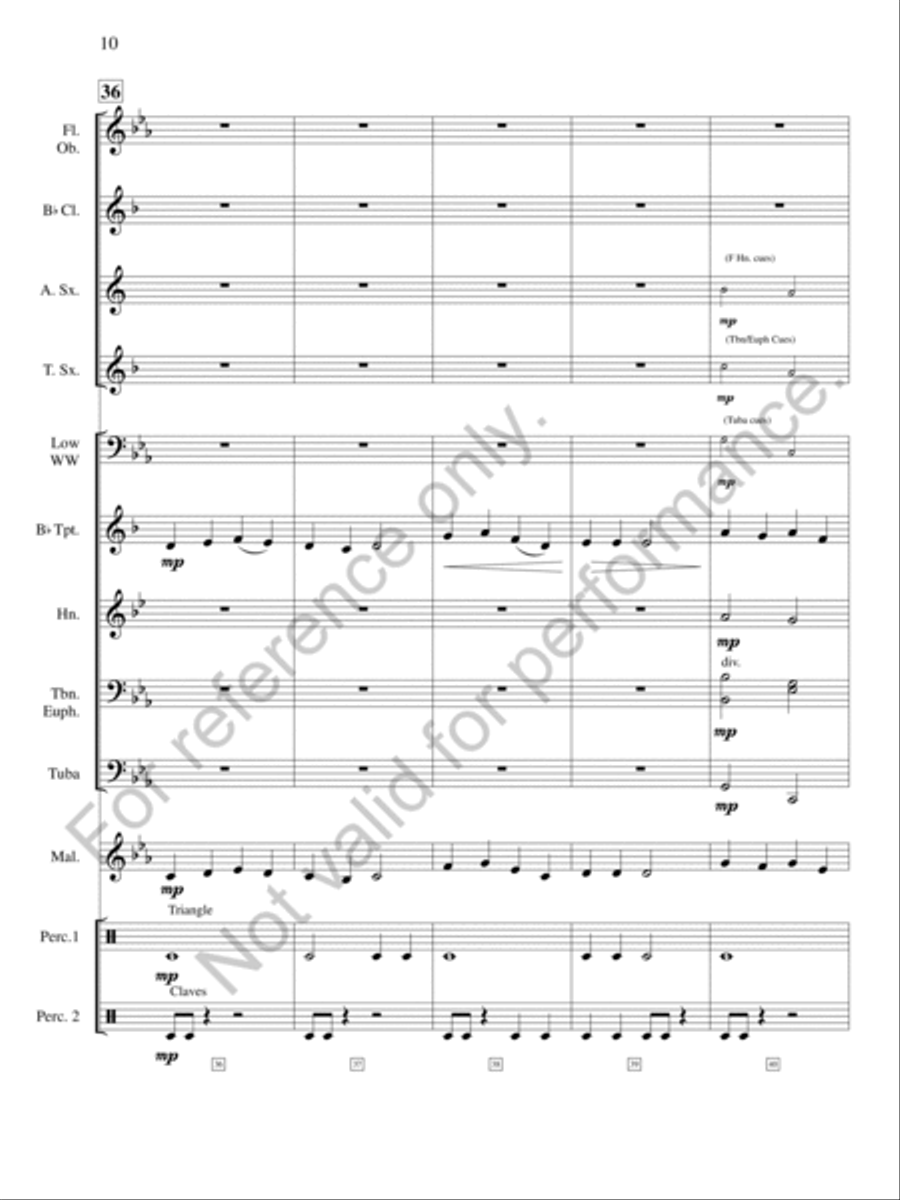 Synergetic Synergetic Concert Band scores gallery preview page 11